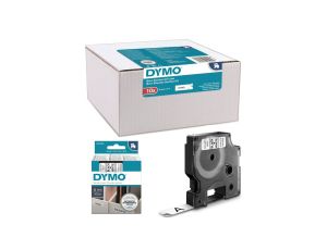 Taśma DYMO D1 12mm x 7m czarny/ biały PACK /10szt./