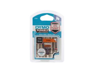 Taśma do drukarek D1 Durable 12mm x 3m czarny/pomarańczowy 1978367