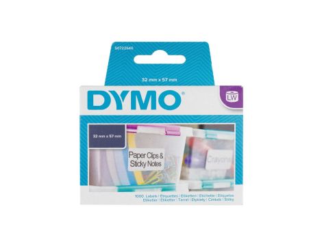 Etykiety różnego przeznaczenia do drukarek 57x32mm białe S0722540 /1rolka x 1000szt./