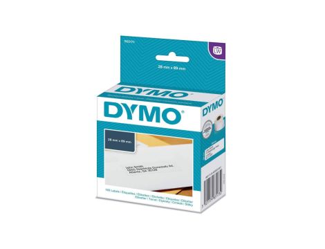 Etykieta wysyłkowa standardowa 28x89mm biała do drukarek dla okazjonalnych użytkowników 1983173 /1rolka x 130szt./