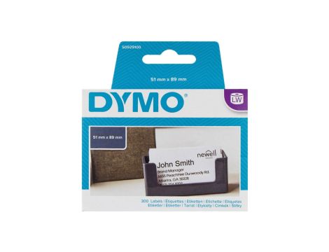 Etykiety wizytówkowe do drukarek 51x89mm bez kleju białe S0929100 /1rolka x 300szt./