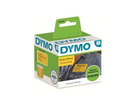 Etykiety adresowe DYMO żółte 54x101mm /1rolka x 220 etykiet/