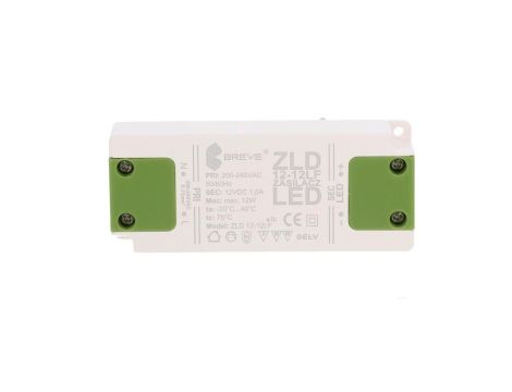 Zasilacz LED 12V DC 12W ZLD 12-12LF 1,0A 19712-9027