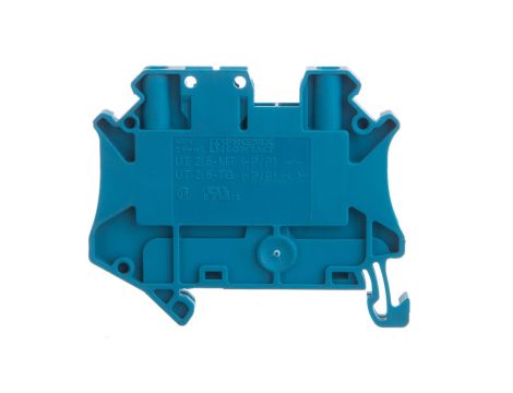 Złączka szynowa rozłączalna 2-przewodowa 2,5mm2 niebieska UT 2,5-TG BU 3046579 /50szt./