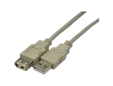 Kabel przedłużacz USB 2.0 A (wtyk / gniazdo) NEKU /5m/
