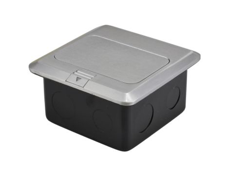 Puszka podłogowa ALU IP44 3M 230V+RJ45 NEKU