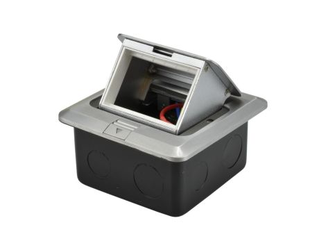 Puszka podłogowa ALU IP44 3M 1,5x 45x45 NEKU