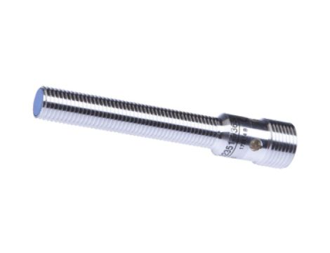Czujnik indukcyjny M8x1 dł: 66mm zabudowany Sn: 3mm 10-30V DC PNP NC złącze M12 3pin IP67 IB080226