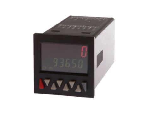 Licznik wielofunkcyjny 48x108x48mm wyświetlacz LCD 12 dekad 55kHz 10-30V DC NO/NC złącze śrubowe 13pin IP65 CM030980