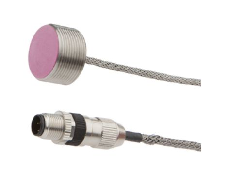 Czujnik indukcyjny M30x1.5 dł: 28mm zabudowany Sn: 8mm 10-35V DC 0-140stC PNP NO złącze kablowe M12 6m IP50 IB30C283