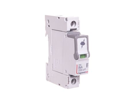 Ogranicznik przepięć Typ T1+T2 1P 8kA 1,3kV ON 300 TT, TN (TNC, TNS) 412250