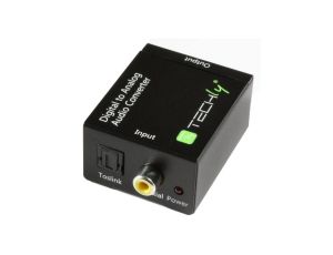 Przetwornik DAC Toslink SPDIF Coaxial do Analog RCA L/R