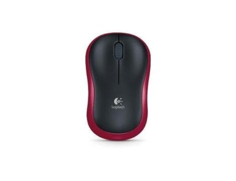 Mysz bezprzewodowa Logitech M185 910-002237 (optyczna 1000 DPI kolor czerwony)