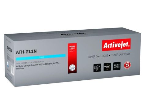 Toner Activejet ATH-211N (zamiennik HP 131A CF211A, Canon CRG-731C Supreme 1800 stron niebieski)