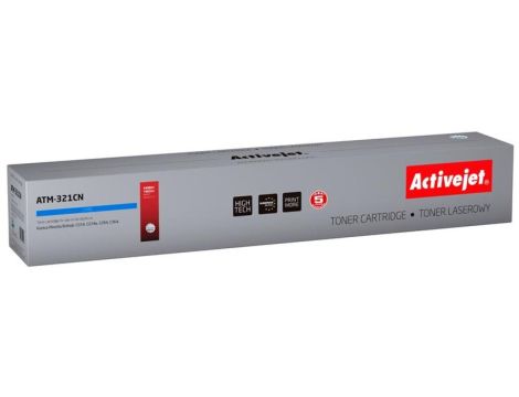 Toner Activejet ATM-321CN (zamiennik Konica Minolta TN321C Supreme 25000 stron niebieski)