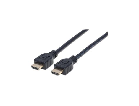 Kabel HDMI/HDMI V2.0 M/M Ethernet 3D4K Czarny Cl3 2M 353939
