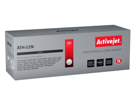 Toner Activejet ATH-12N (zamiennik HP 12A Q2612A, Canon FX-10, Canon CRG-703 Supreme 2300 stron czarny)