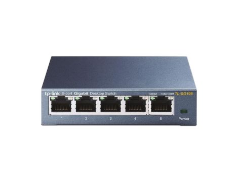 Switch TP-LINK TL-SG105 (5x 10/100/1000Mbps)