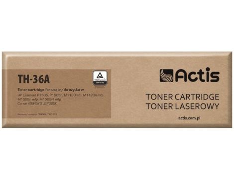 Toner ACTIS TH-36A (zamiennik HP 36A CB436A, Canon CRG-713 Standard 2000 stron czarny)