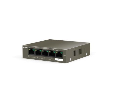 Switch PoE Tenda TEF1105P-4-63W (5x 10/100Mbps)