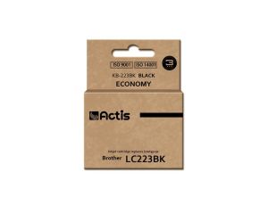 Tusz ACTIS KB-223Bk (zamiennik Brother LC223BK Standard 16 ml czarny)