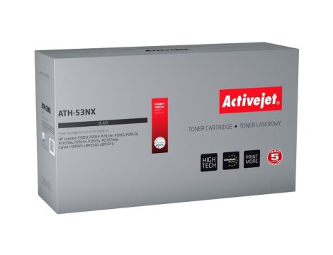 Toner Activejet ATH-53NX (zamiennik HP 53X Q7553X, Canon CRG-715H Supreme 7900 stron czarny)