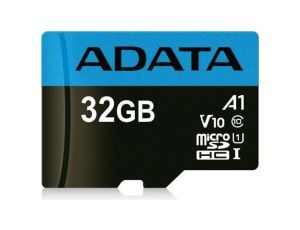 Karta pamięci z adapterem ADATA Premier AUSDH32GUICL10A1-RA1 (32GB Class 10, V10 + adapter)
