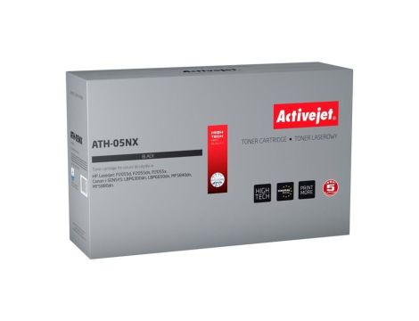 Toner Activejet ATH-05NX (zamiennik HP 05X CE505X, Canon CRG-719H Supreme 6500 stron czarny)
