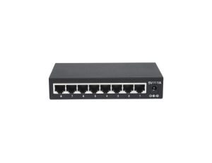 Switch Gigabit 8x 10/100/1000 Mbps RJ45 Desktop Metalowy