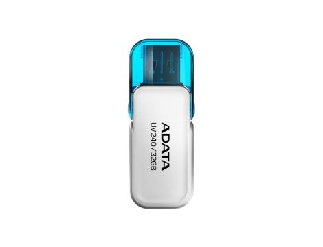 Pendrive ADATA AUV240-32G-RWH (32GB USB 2.0 kolor biały)
