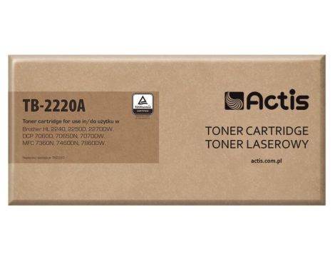 Toner ACTIS TB-2220A (zamiennik Brother TN-2220 Standard 2600 stron czarny)