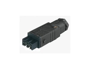Prostokątne złącze zasilające do samokonfekcjonowania (seria ST) żeńskie 3+PE 400 VAC/230 V DC 16 A AC/10 A DC STAK 3 N schwarz