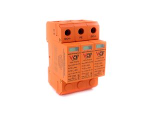 Ogranicznik przepięć fotowoltaicznych PV DC typ T2 (C) 3P 1000V Professional Plus
