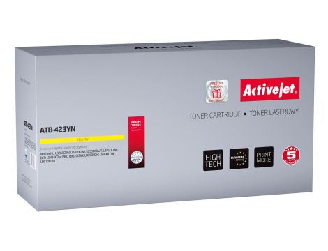 Toner Activejet ATB-423YN (zamiennik Brother TN-423Y Supreme 4000 stron żółty)