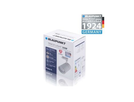 Blaupunkt Reflektor LED 1-fazowy Vision 30W biały z przełącznikiem barwy światła, BLAUPUNKT-RS1W-30CCT