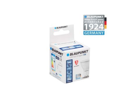 Blaupunkt Żarówka LED GU10 5W barwa naturalna, BLAUPUNKT-GU10-5W-NW
