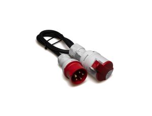 Kabel przedłużacz siłowy 16A/32A 1m adapter 213201