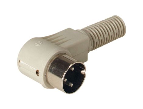 Wtyk gniazdowy męski kątowy 3-pinowy MAWI 30 B