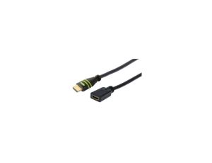 Przedłużacz kabel HDMI/HDMI M/F Ethernet 5M 4K60Hz ICOC HDMI2-4-EXT050