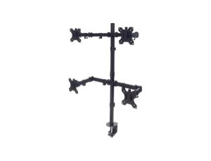 Ramię Biurkowe do Czterech Monitorów 4x LED/LCD 13-32 Cale