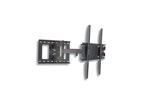 Uchwyt Ścienny TV LCD/LED 23-55 Cali 45kg Obrotowy Czarny