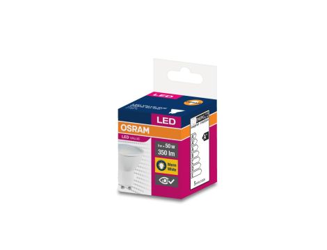 Żarówka LED VALUE PAR16 35 GU10 4,5W 350lm 2700K 827 120st. 4058075198678