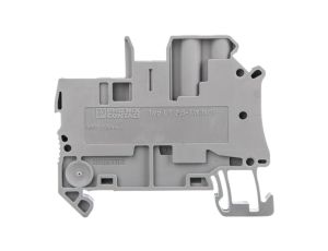 Złączka szynowa 3-przewodowa 2,5mm2 śrubowa/wtykowa szara UT 2,5-TWIN/1P 3060490 /50szt./