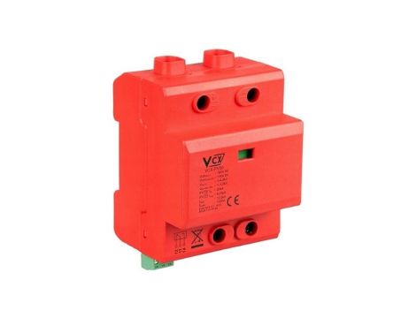 Ochronnik przepięć fotowoltaiczny ogranicznik DC klasy T1+T2 (B+C) 3P 1500V 12,5 kA