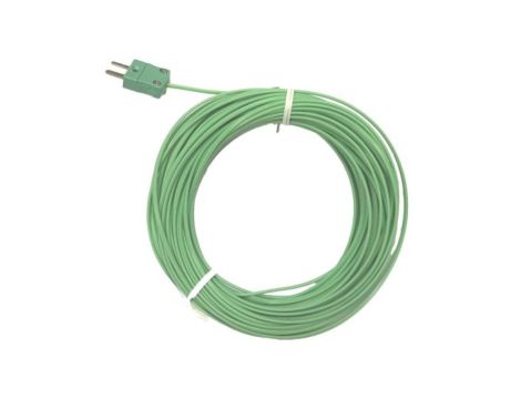 Termopara typ K do +250C 1m kabel 1m, Teflon PFA EN 60584-3:2008, IEC 584-3