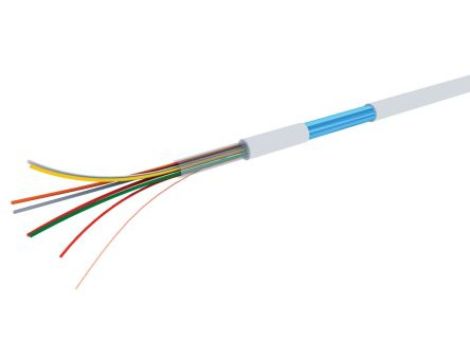 Wielożyłowy kabel do zabezpieczeń Ekranowany, dł. 100m, 0,22 mm CSA, 200 V, 6-żyłowy, Ø 4.4mm, izolacja: Polichlorek