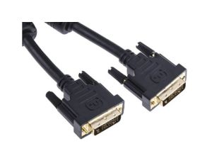 Zespół cyfrowych kabli wideo i monitorowych 2m Męskie DVI-D to Męskie DVI-D Czarny