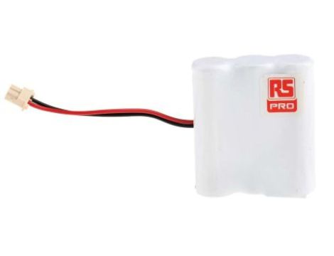 Zestaw akumulatorów NiCd, 3.6V, 700mAh, 3-ogniwowy, RS PRO