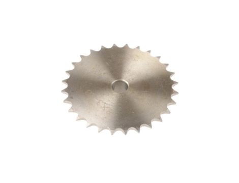 Koło łańcuchowe drabinkowe, 28 zębów, 05B-1, Pilot, śr otworu: 14mm, śr toczna: 85.07mm, Stal