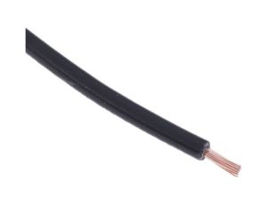 Kabel trzynormowy, dł. 100m 1 mm, 17 A, 1 kV DC, 600 V AC, Maks. +105C Czarny Zgodność z trzema normami, RS PRO